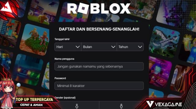 Cara Membuat Akun Roblox, Mudah dan Cepat!